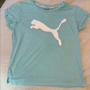 Puma  Aqua Blue T-Shirt